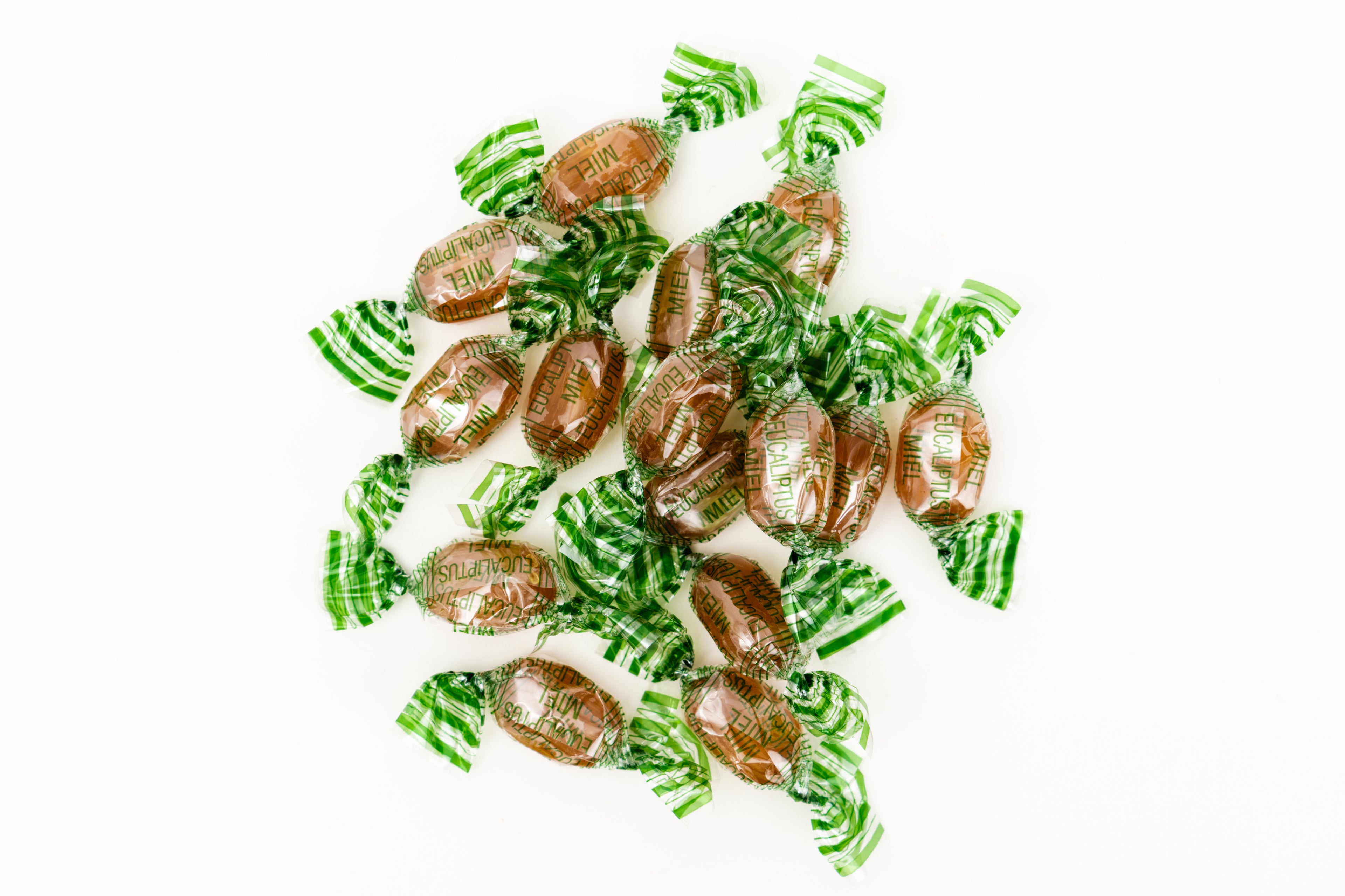 Caramelos Miel y Eucaliptus