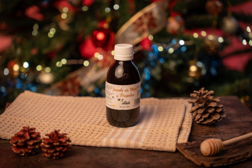 Jarabe de miel – Alivio natural para garganta y tos.